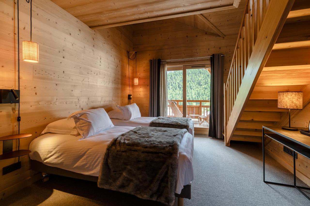 Le Chalet Blanc Hotel & Spa Montgenèvre Exterior foto