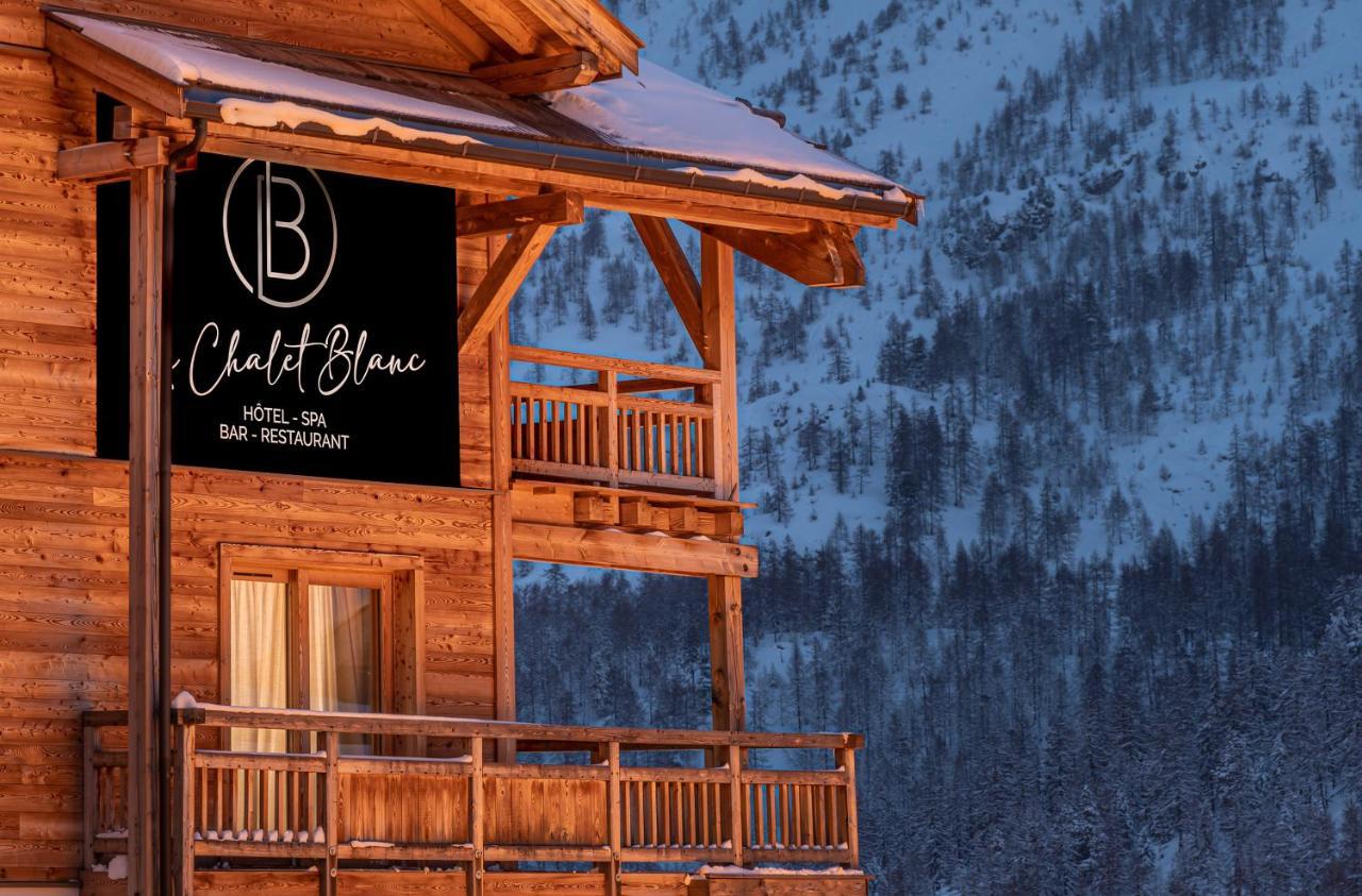 Le Chalet Blanc Hotel & Spa Montgenèvre Exterior foto
