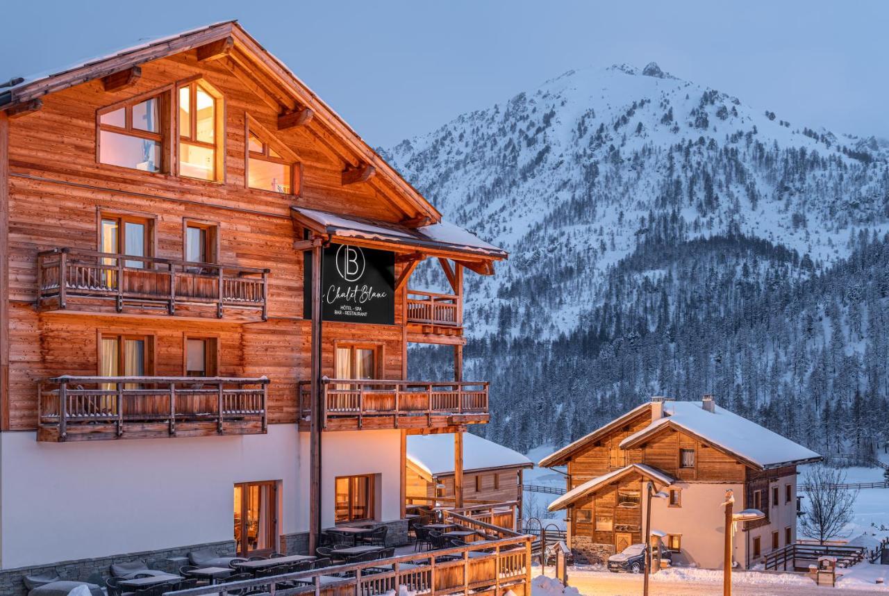 Le Chalet Blanc Hotel & Spa Montgenèvre Exterior foto